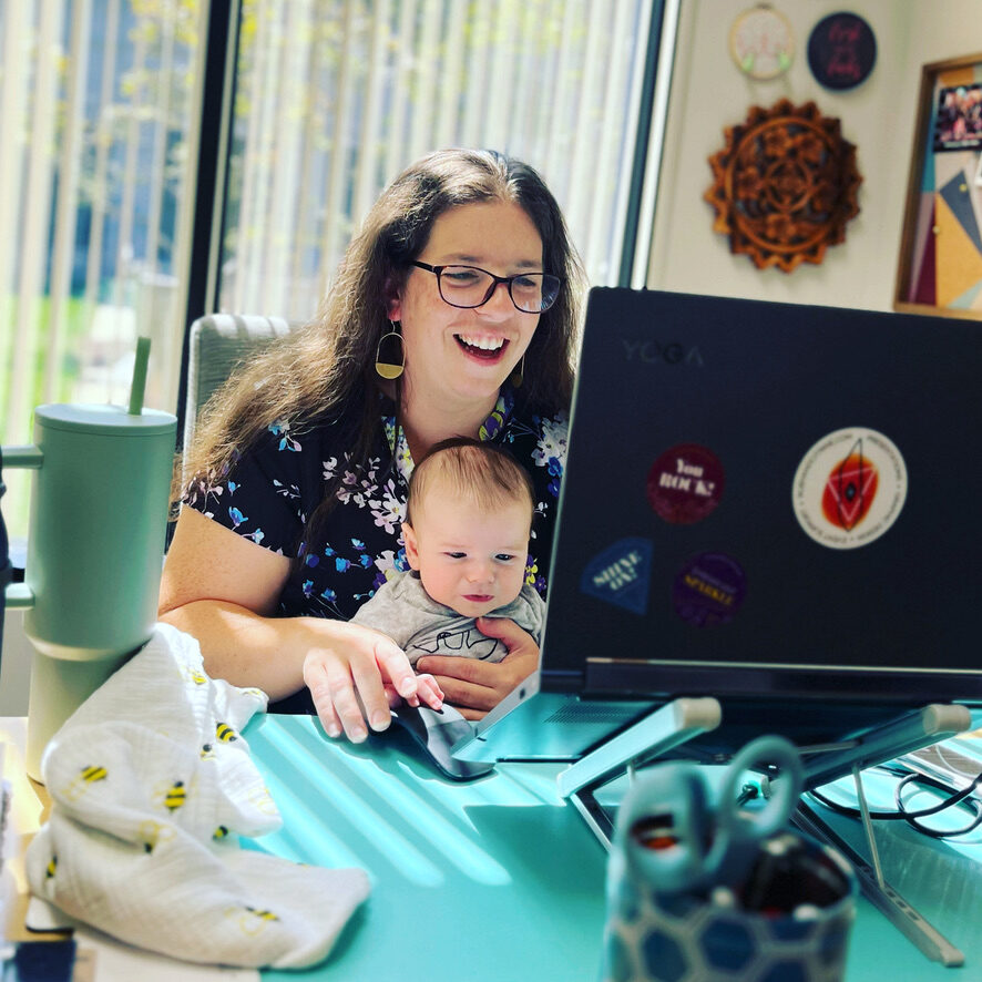 Crystal and Baby